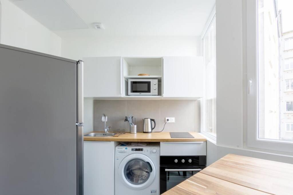 La Chambre Liberte 2, Sdb Privative Et Tv, Cuisine Salon Partages, Confort Et Hypercentre Brest Exterior foto